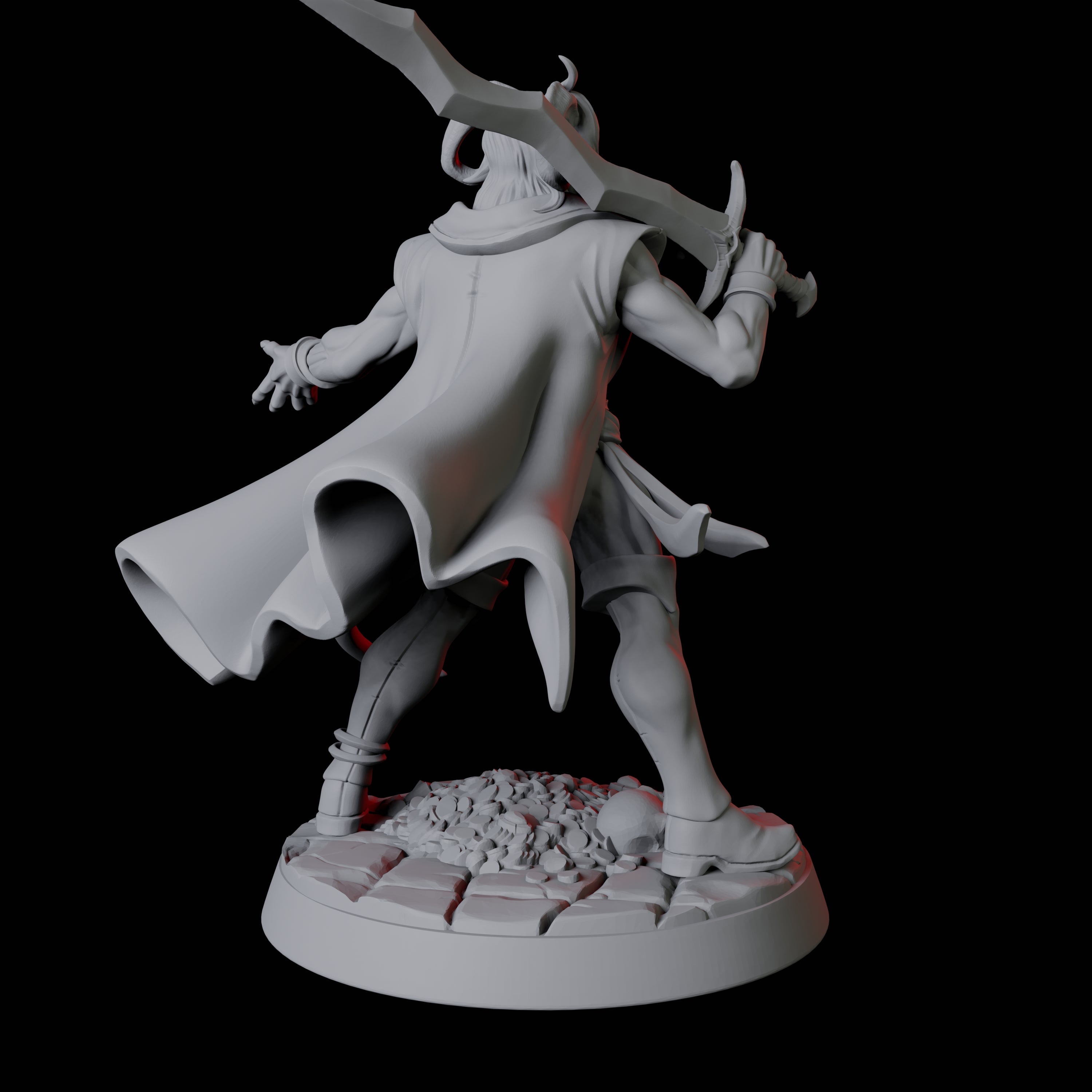 Trickster Erinyes Miniature for Dungeons and Dragons, Pathfinder or other TTRPGs