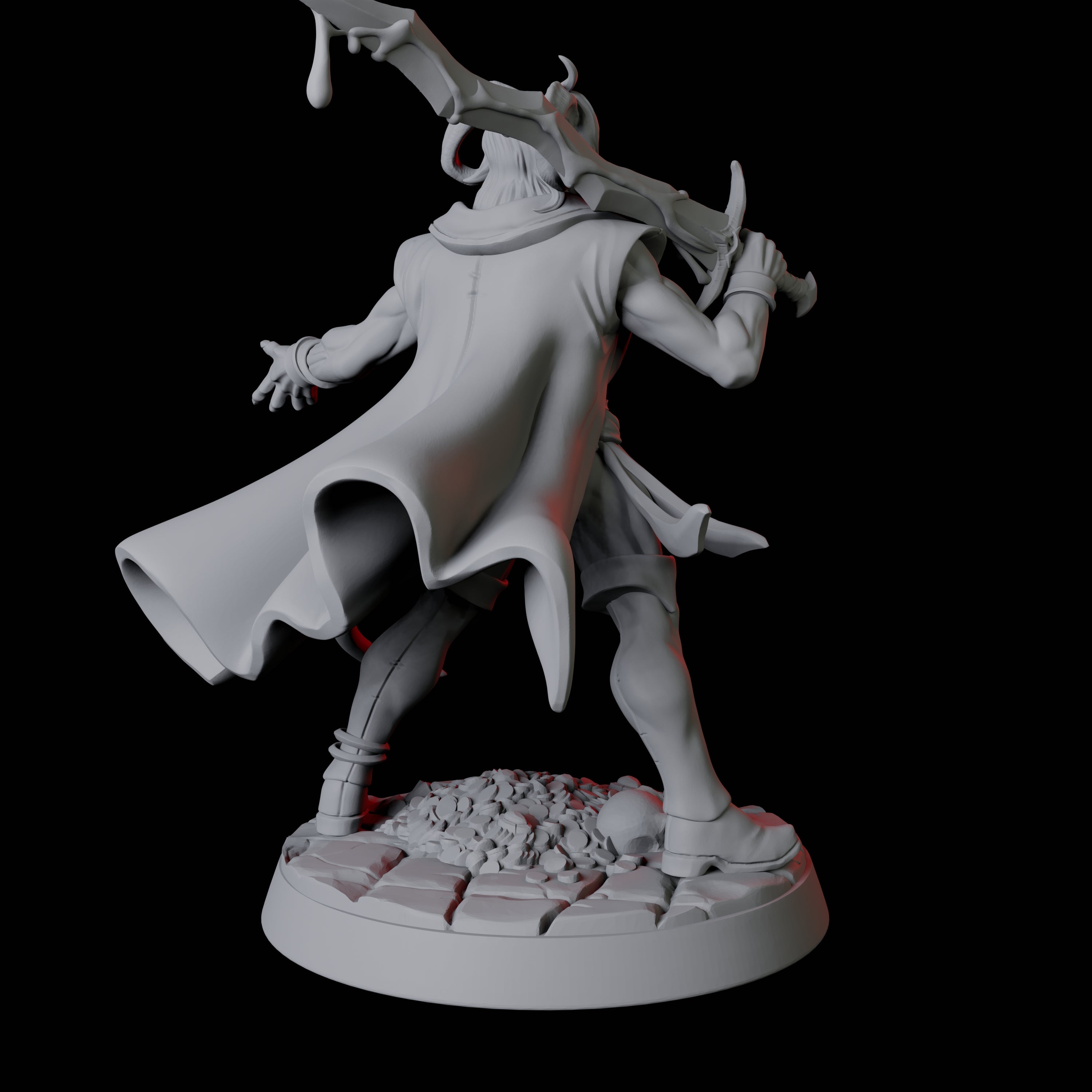 Trickster Erinyes Miniature for Dungeons and Dragons, Pathfinder or other TTRPGs