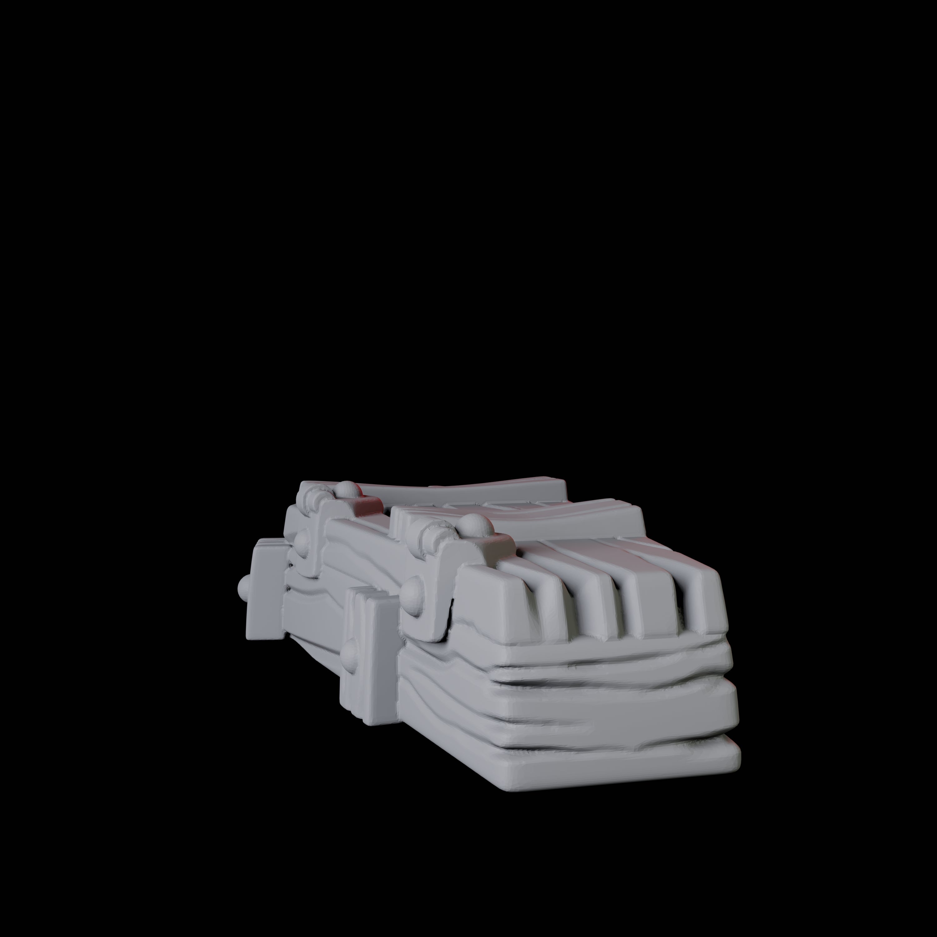 Trio of Breaking Coffins Miniature for Dungeons and Dragons, Pathfinder or other TTRPGs