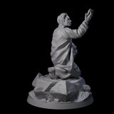 Triumphant Human Investigator Miniature for Dungeons and Dragons, Pathfinder or other TTRPGs