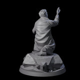 Triumphant Human Investigator Miniature for Dungeons and Dragons, Pathfinder or other TTRPGs