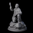 Triumphant Human Investigator Miniature for Dungeons and Dragons, Pathfinder or other TTRPGs