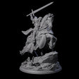 Triumphant Human Paladin Miniature for Dungeons and Dragons, Pathfinder or other TTRPGs