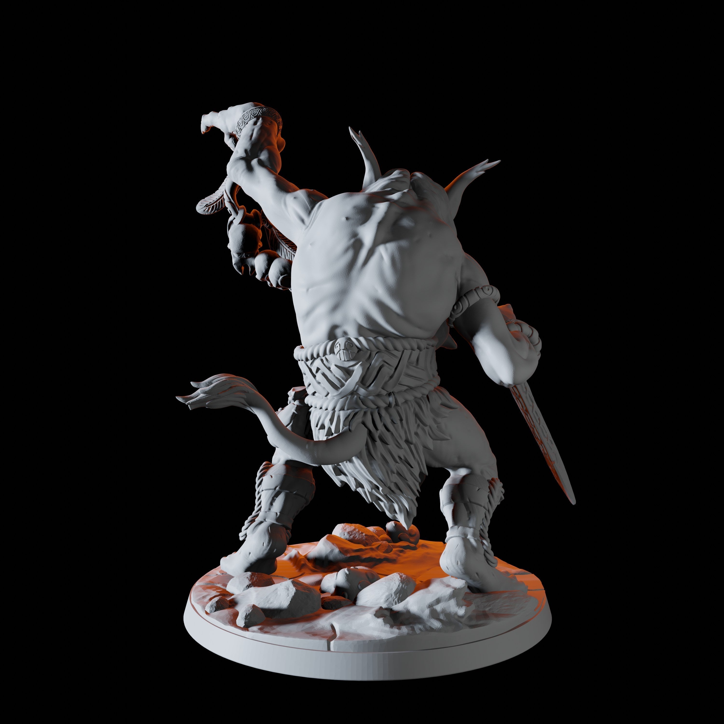 Troll Hag Coven Miniature for Dungeons and Dragons - Myth Forged