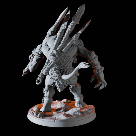 Troll Hunter D Miniature for Dungeons and Dragons, Pathfinder or other TTRPGs