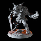 Troll Hunter Warband Miniature for Dungeons and Dragons, Pathfinder or other TTRPGs