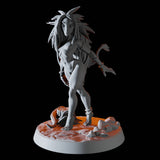 Troll Pinup Miniature for Dungeons and Dragons, Pathfinder or other TTRPGs