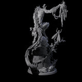 Trophy Hunting Fae Wolfman Miniature for Dungeons and Dragons, Pathfinder or other TTRPGs