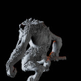 Tundra Troll B Miniature for Dungeons and Dragons, Pathfinder or other TTRPGs