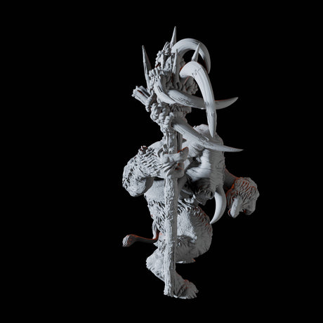 Tundra Troll C Miniature for Dungeons and Dragons, Pathfinder or other TTRPGs