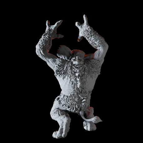 Tundra Troll E Miniature for Dungeons and Dragons, Pathfinder or other TTRPGs