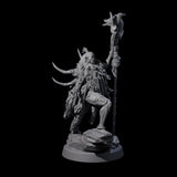 Tusked Goblin Shaman B Miniature for Dungeons and Dragons, Pathfinder or other TTRPGs