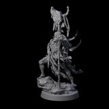 Tusked Goblin Shaman B Miniature for Dungeons and Dragons, Pathfinder or other TTRPGs