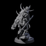 Tusked Goblin Shaman C Miniature for Dungeons and Dragons, Pathfinder or other TTRPGs