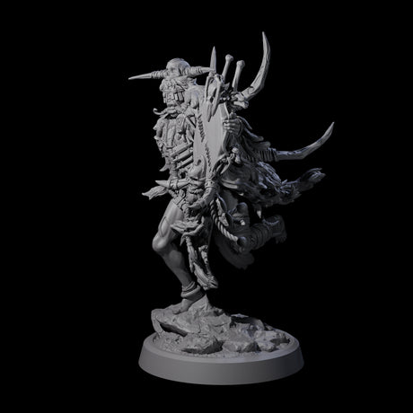 Tusked Goblin Shaman D Miniature for Dungeons and Dragons, Pathfinder or other TTRPGs