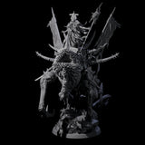 Tusked Goblin Shaman War Leader on Beast Miniature for Dungeons and Dragons, Pathfinder or other TTRPGs