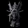 Tusked Goblin Shaman War Leader on Beast Miniature for Dungeons and Dragons, Pathfinder or other TTRPGs