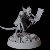 Tusked Goblin with Cleaver Miniature for Dungeons and Dragons, Pathfinder or other TTRPGs