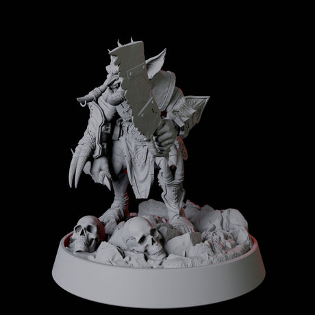 Tusked Goblin with Cleaver Miniature for Dungeons and Dragons, Pathfinder or other TTRPGs