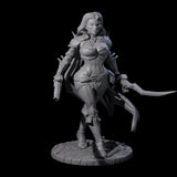 Twin Blade Rogue Miniature for Dungeons and Dragons, Pathfinder or other TTRPGs