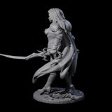 Twin Blade Rogue Miniature for Dungeons and Dragons, Pathfinder or other TTRPGs