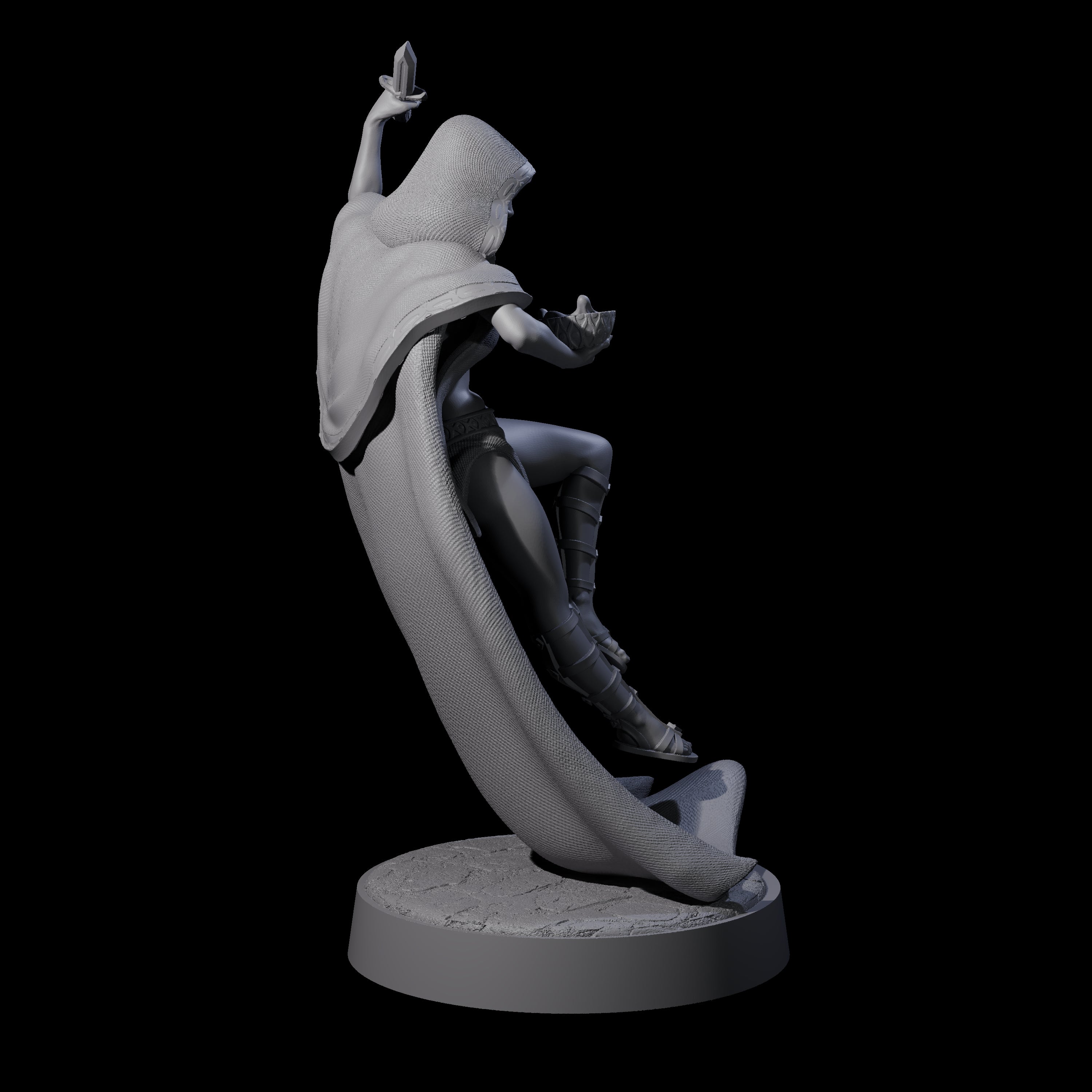 Twisted Blood Maiden B Miniature for Dungeons and Dragons, Pathfinder or other TTRPGs