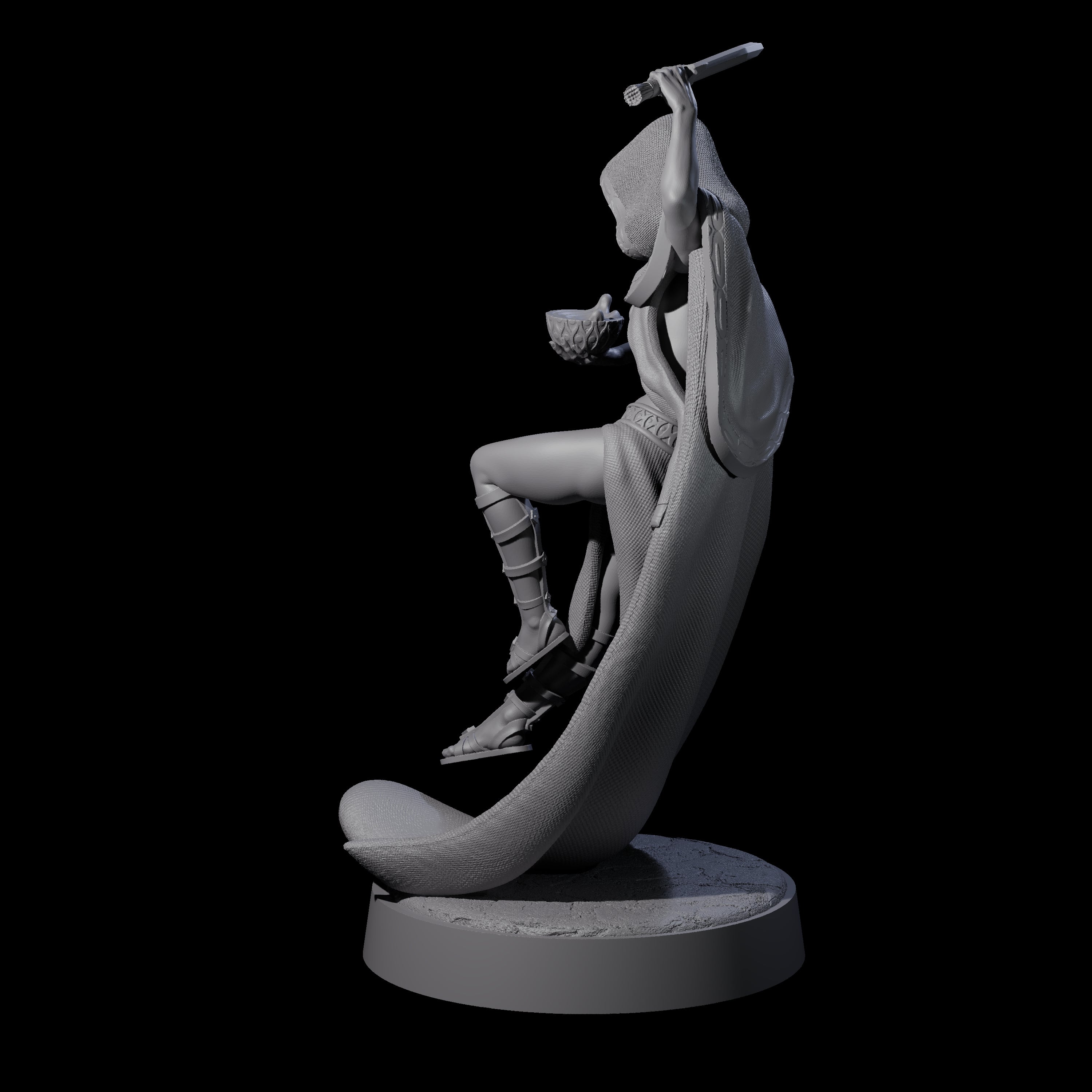 Twisted Blood Maiden B Miniature for Dungeons and Dragons, Pathfinder or other TTRPGs