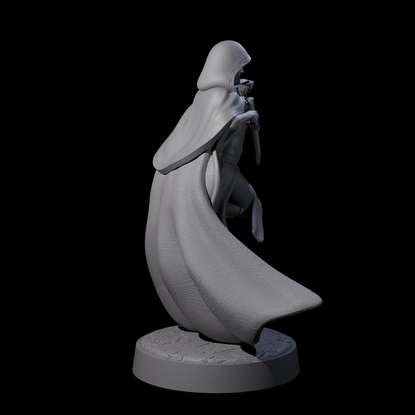 Twisted Blood Maiden D Miniature for Dungeons and Dragons, Pathfinder or other TTRPGs