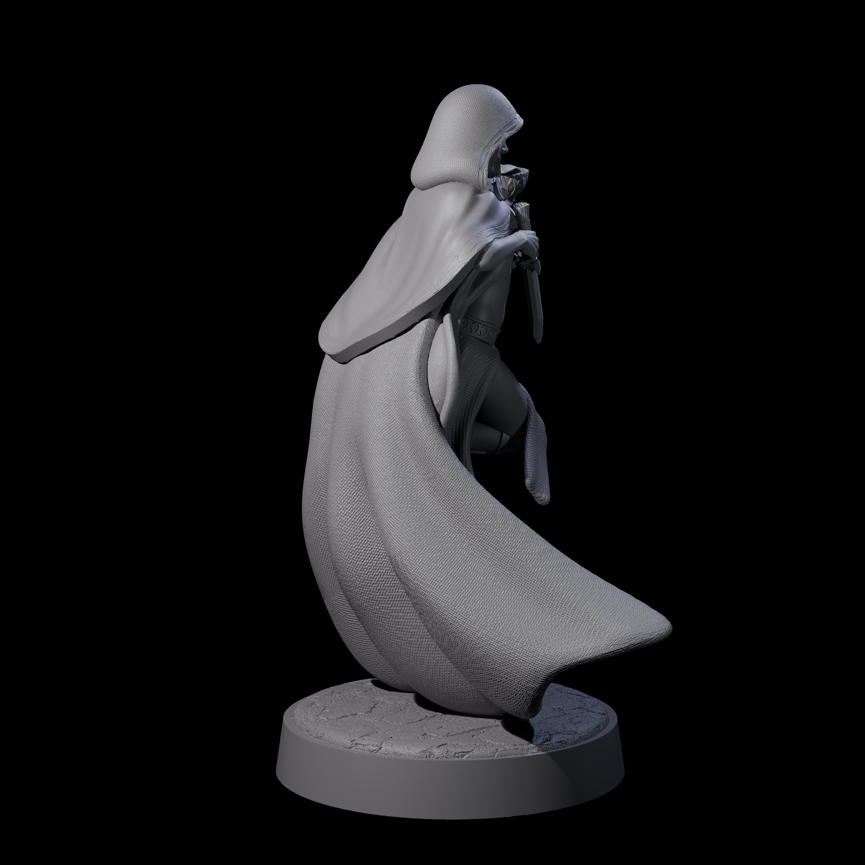 Twisted Blood Maiden D Miniature for Dungeons and Dragons, Pathfinder or other TTRPGs