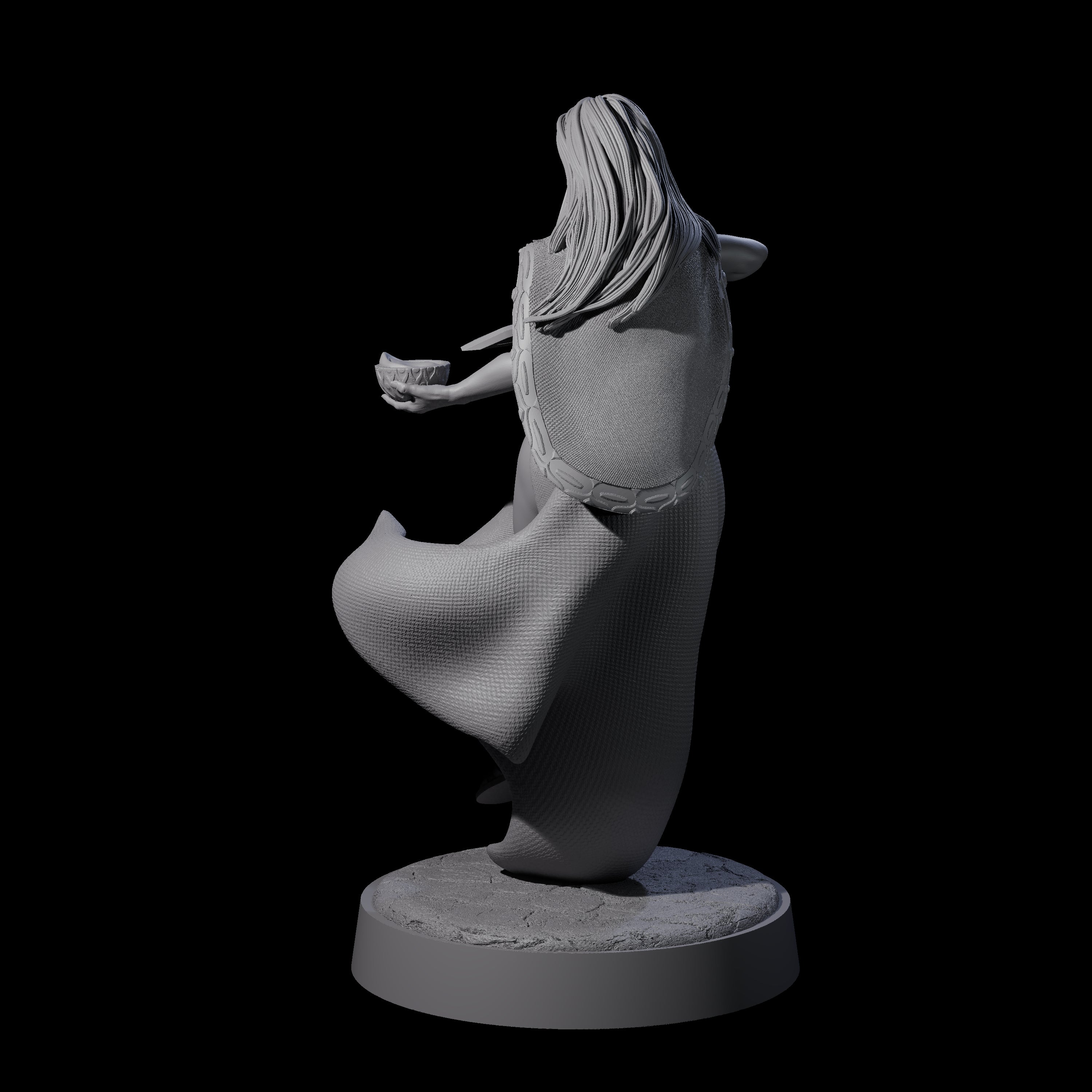 Twisted Blood Maiden E Miniature for Dungeons and Dragons, Pathfinder or other TTRPGs