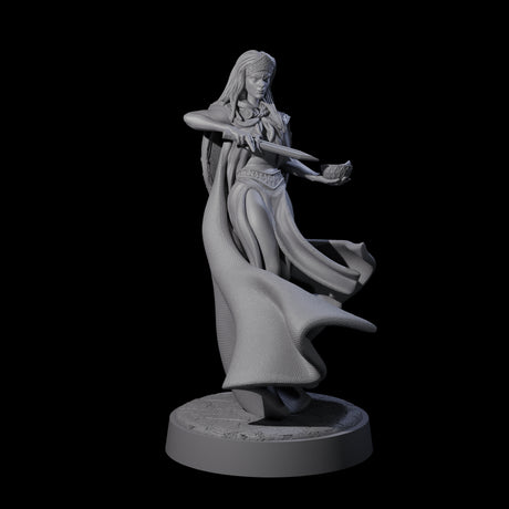 Twisted Blood Maiden E Miniature for Dungeons and Dragons, Pathfinder or other TTRPGs