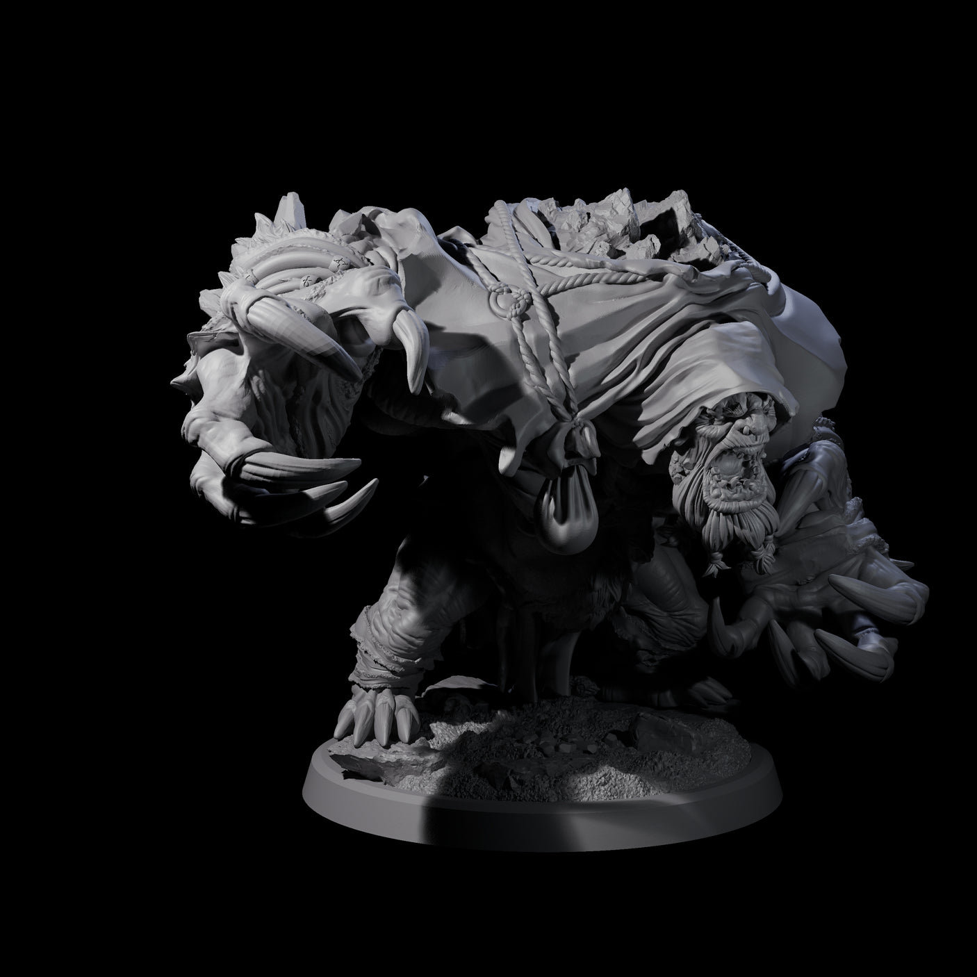 Twisted Fomorian A Miniature for Dungeons and Dragons, Pathfinder or other TTRPGs