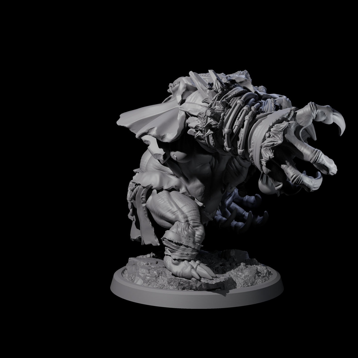 Twisted Fomorian A Miniature for Dungeons and Dragons, Pathfinder or other TTRPGs