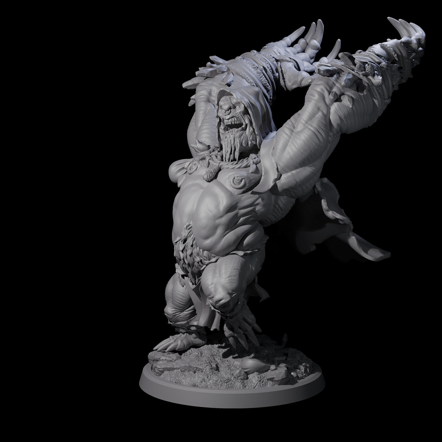 Twisted Fomorian C Miniature for Dungeons and Dragons, Pathfinder or other TTRPGs