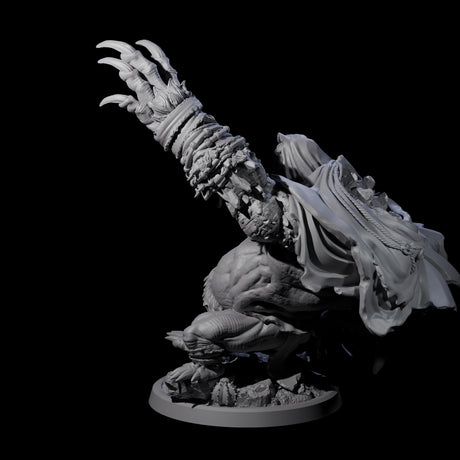 Twisted Fomorian D Miniature for Dungeons and Dragons, Pathfinder or other TTRPGs