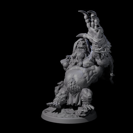 Twisted Fomorian D Miniature for Dungeons and Dragons, Pathfinder or other TTRPGs