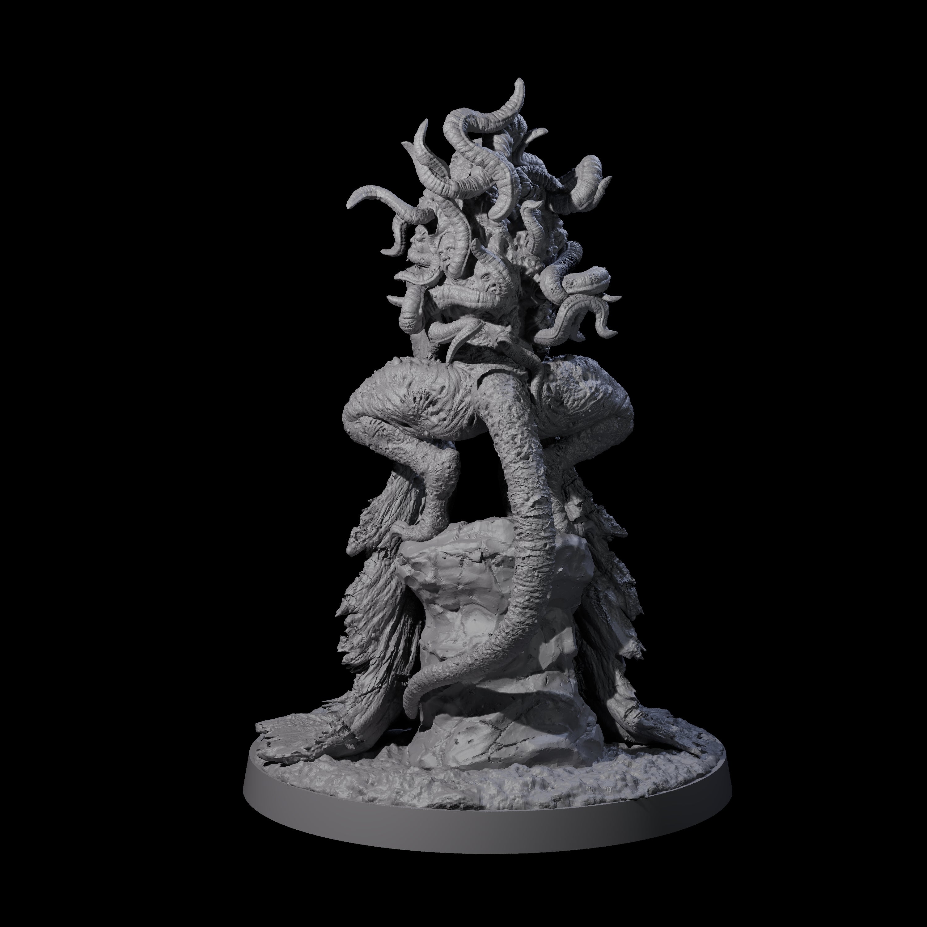 Twisted Star Spawn Seer A Miniature for Dungeons and Dragons, Pathfinder or other TTRPGs