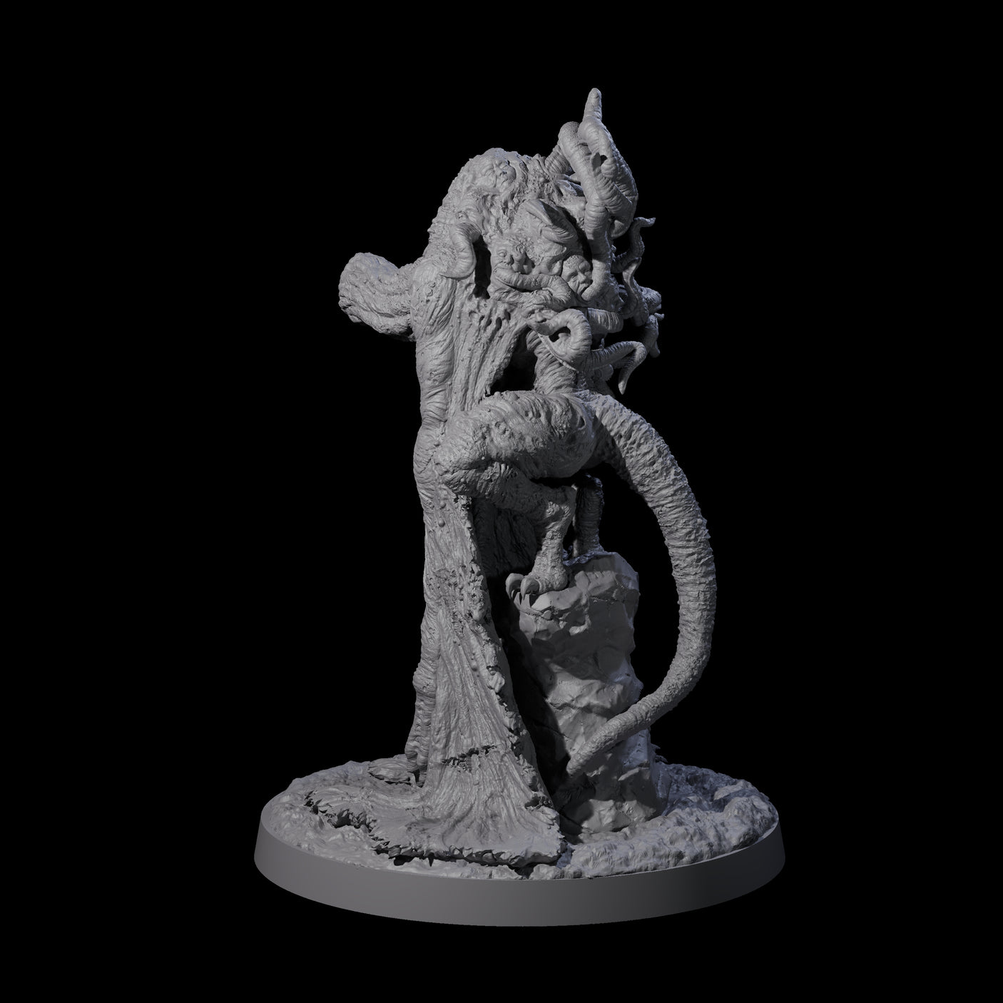 Twisted Star Spawn Seer A Miniature for Dungeons and Dragons, Pathfinder or other TTRPGs