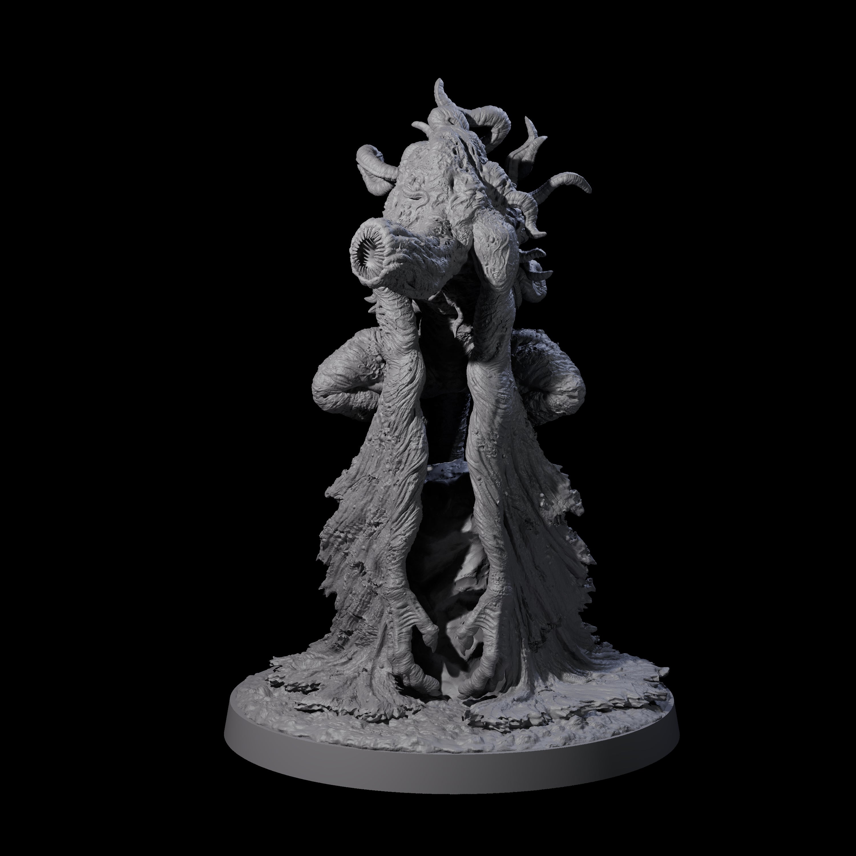 Twisted Star Spawn Seer A Miniature for Dungeons and Dragons, Pathfinder or other TTRPGs