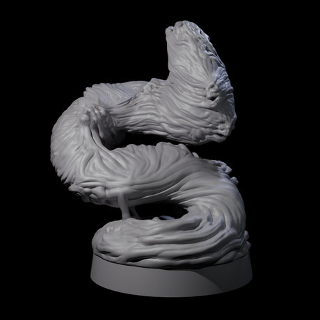 Twisting Blood Wraith Miniature for Dungeons and Dragons, Pathfinder or other TTRPGs