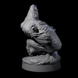 Twisting Blood Wraith Miniature for Dungeons and Dragons, Pathfinder or other TTRPGs