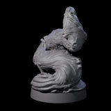 Twisting Blood Wraith Miniature for Dungeons and Dragons, Pathfinder or other TTRPGs
