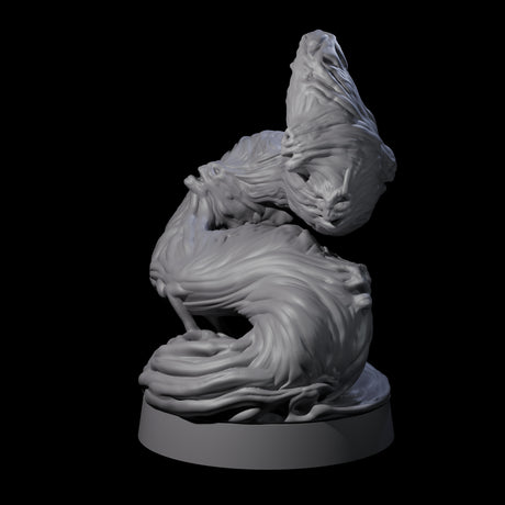 Twisting Blood Wraith Miniature for Dungeons and Dragons, Pathfinder or other TTRPGs