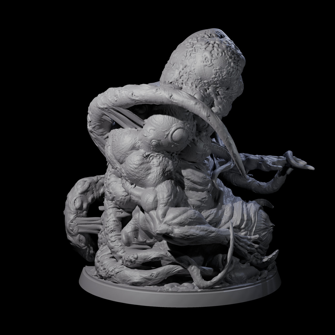 Twitching Eldritch Aberration Miniature for Dungeons and Dragons, Pathfinder or other TTRPGs