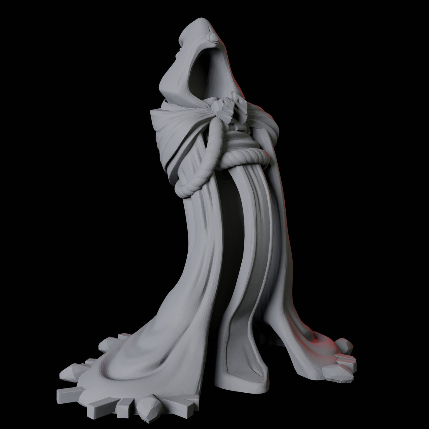 Two Animated Cloaks Miniature for Dungeons and Dragons, Pathfinder or other TTRPGs