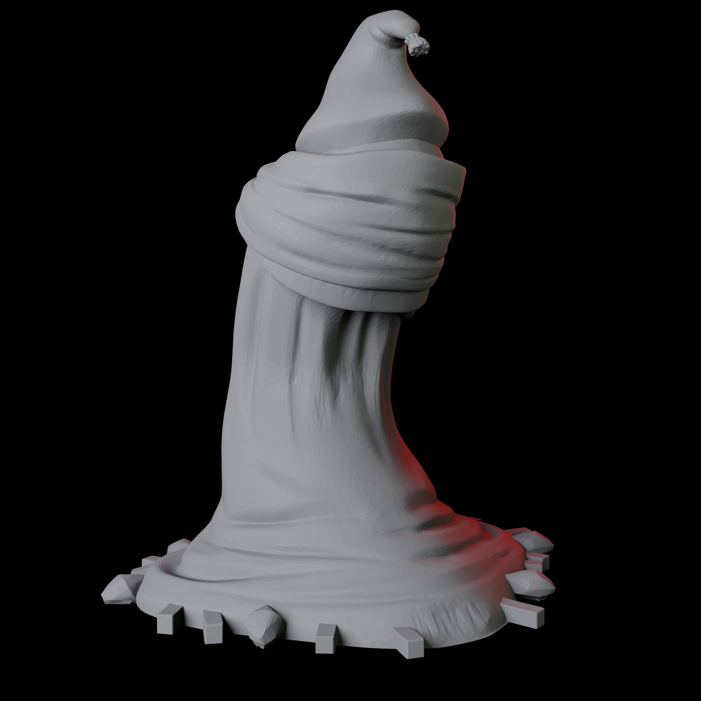 Two Animated Cloaks Miniature for Dungeons and Dragons, Pathfinder or other TTRPGs