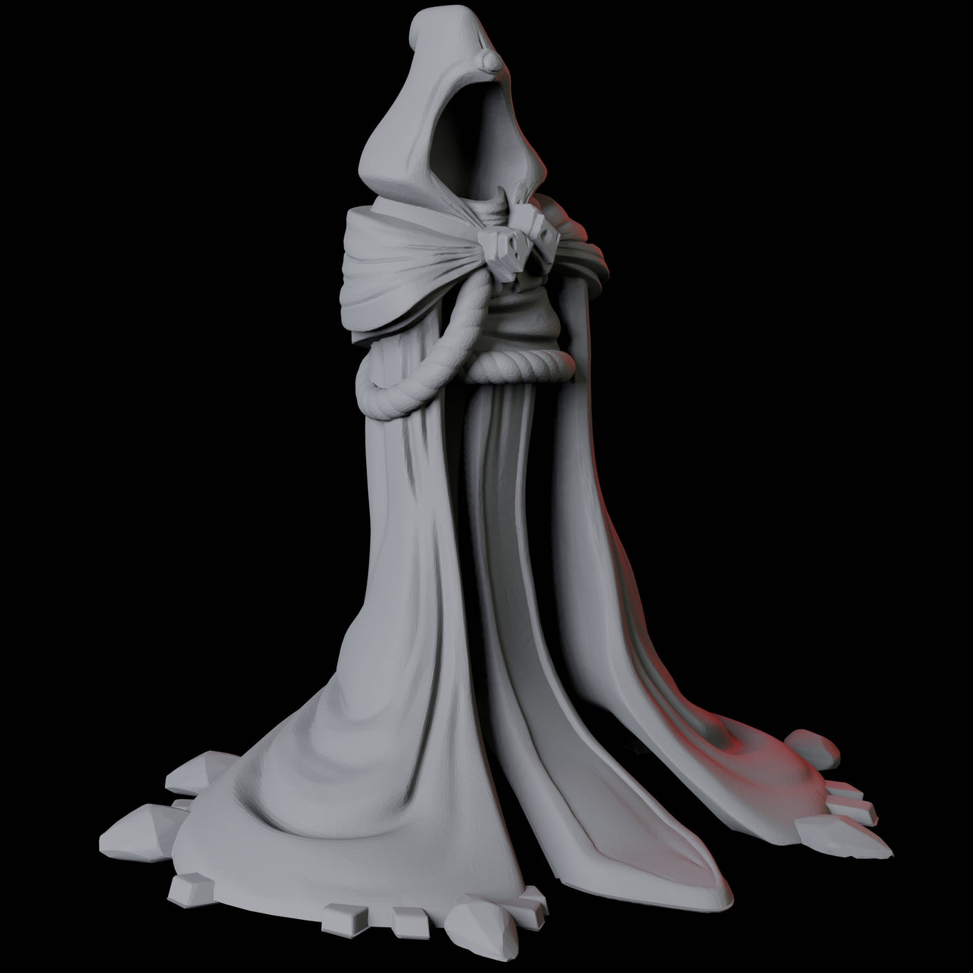 Two Animated Cloaks Miniature for Dungeons and Dragons, Pathfinder or other TTRPGs