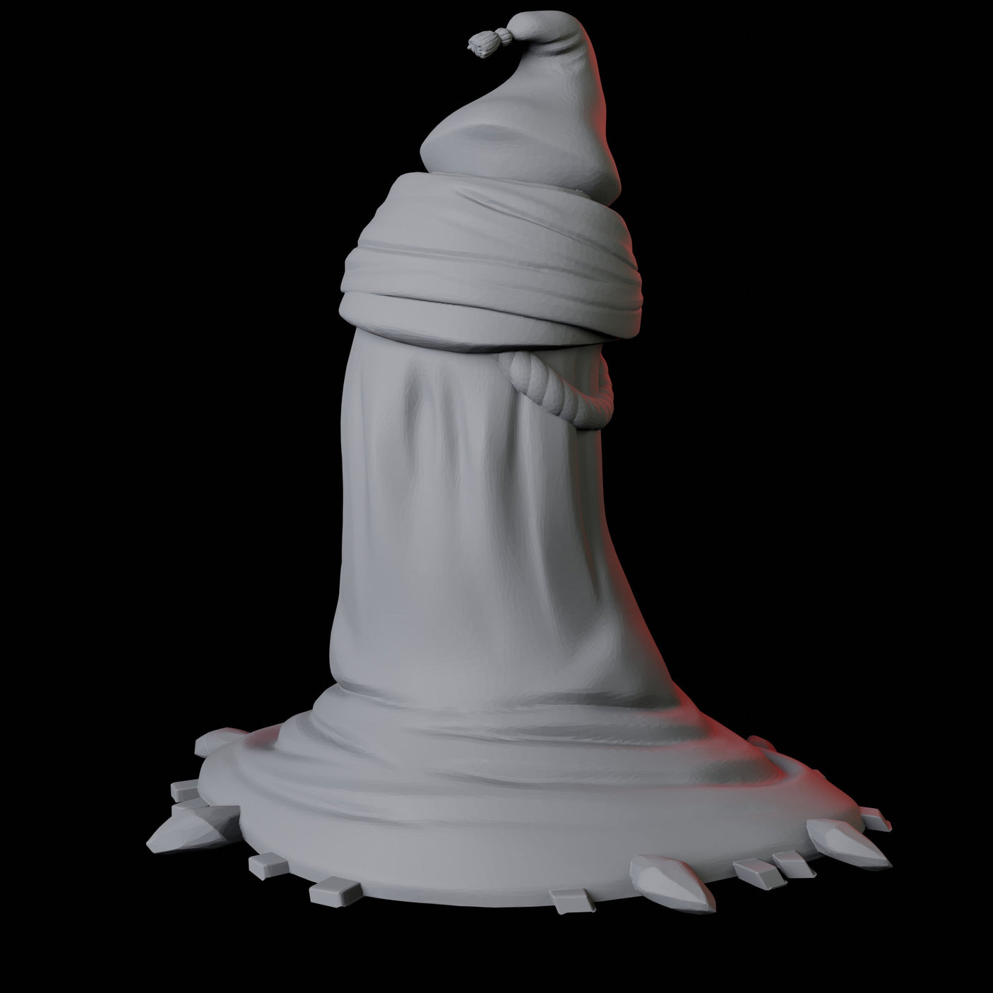 Two Animated Cloaks Miniature for Dungeons and Dragons, Pathfinder or other TTRPGs