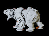 Two Armoured Bears Miniature for Dungeons and Dragons, Pathfinder or other TTRPGs