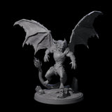 Two Athletic Manticores Miniature for Dungeons and Dragons, Pathfinder or other TTRPGs
